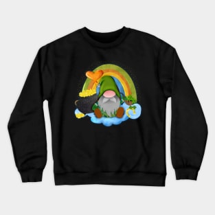 St. Patricks day Gnome Crewneck Sweatshirt